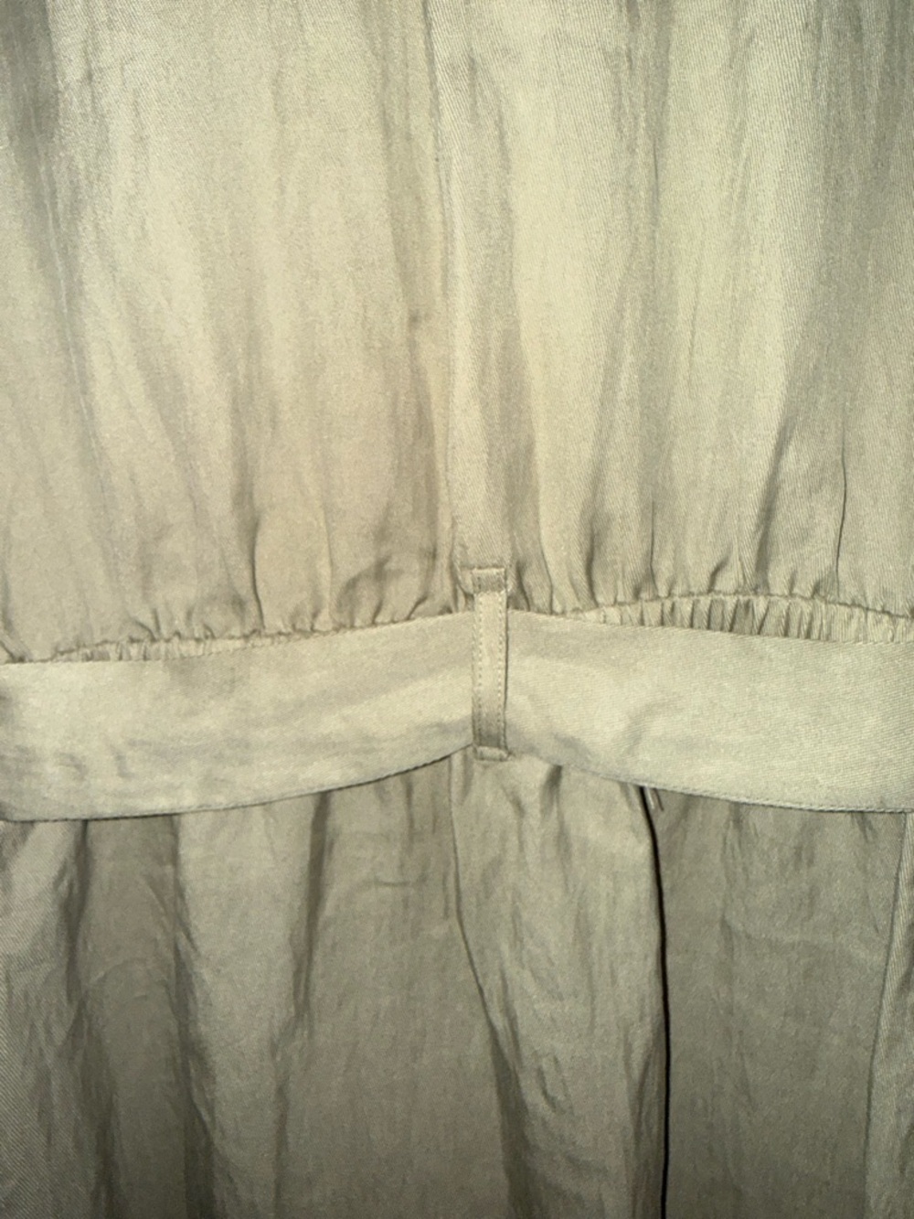 a new day Olive/Sage Green Button-Front Midi /Maxi Dress - Picture 6 of 7